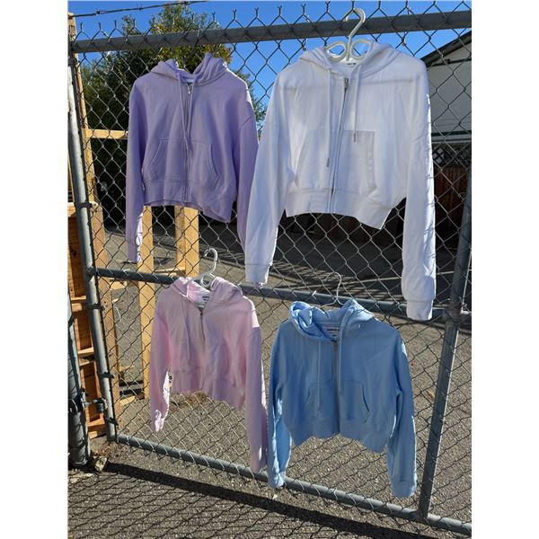 Medium, chopped and garage hoodies