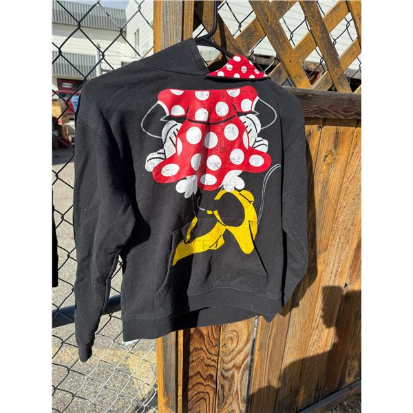 Minnie, mouse hoodie, Disney size youth XL