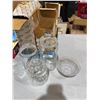 Image 1 : Princess House decanters and four bowls