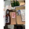 Image 3 : Miscellaneous lot shock, lines, torch tips, license plate, cover, deer, warning, item, bottles, etc.