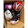 Image 1 : Sports items