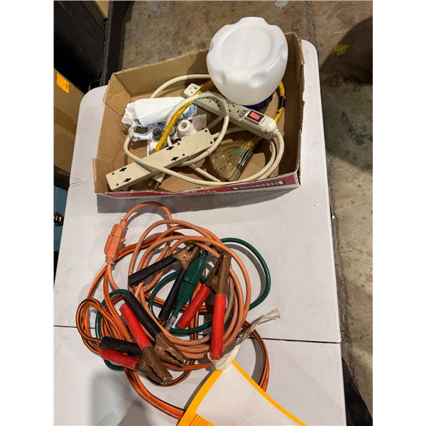 Booster cables, power cords, etc.