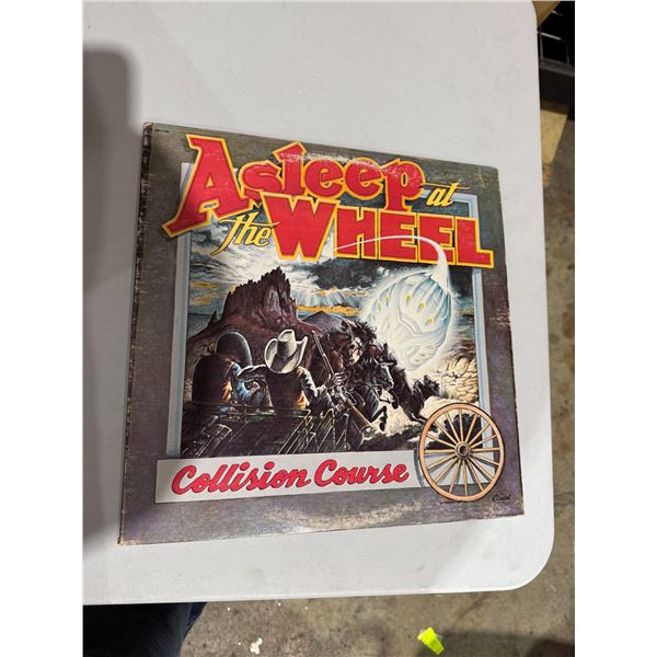 Collision course asleep at the wheel record