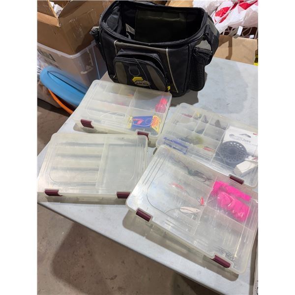 Plano tackle box and contents