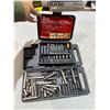 Image 1 : Drill tool bits and Milwaukee empty case