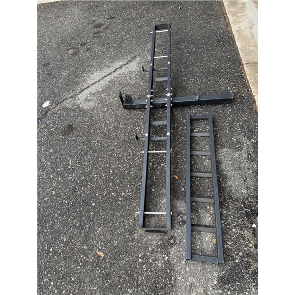 Bike ramp  truck hitch mount