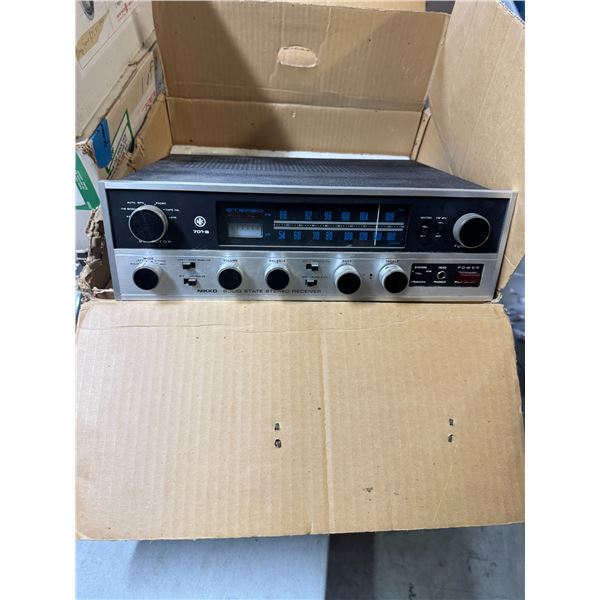NIKKO solid state stereo receiver 701 – B
