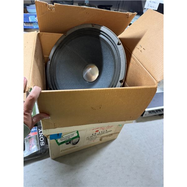 2 15 inch guitar amplifier speakers