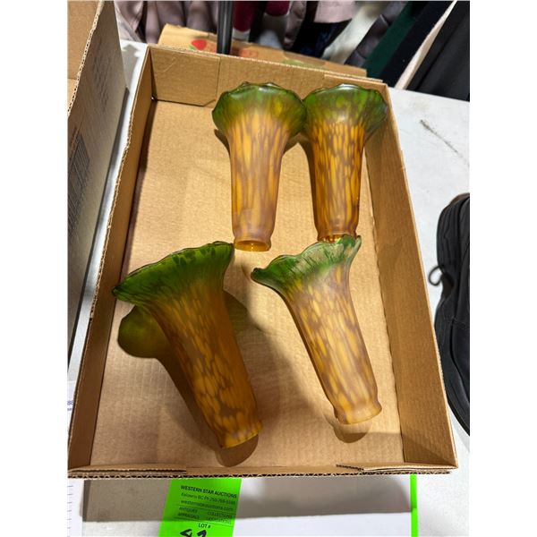 4x larger glass lampshades