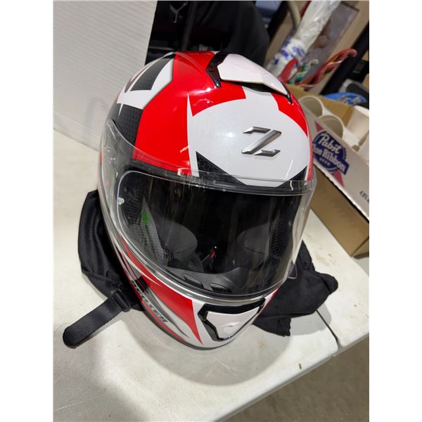 Z series ZOX Dawn  helmet slightly scratched on face shield