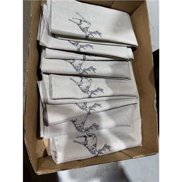 Embroidered  napkins