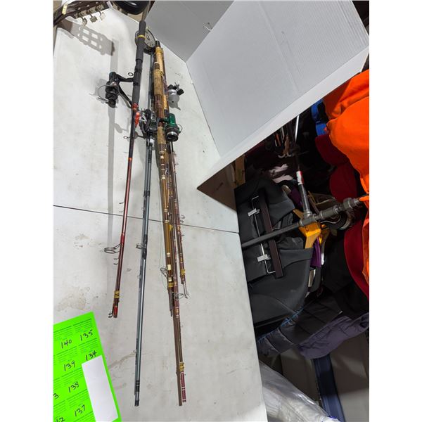 Fishing rods and reels