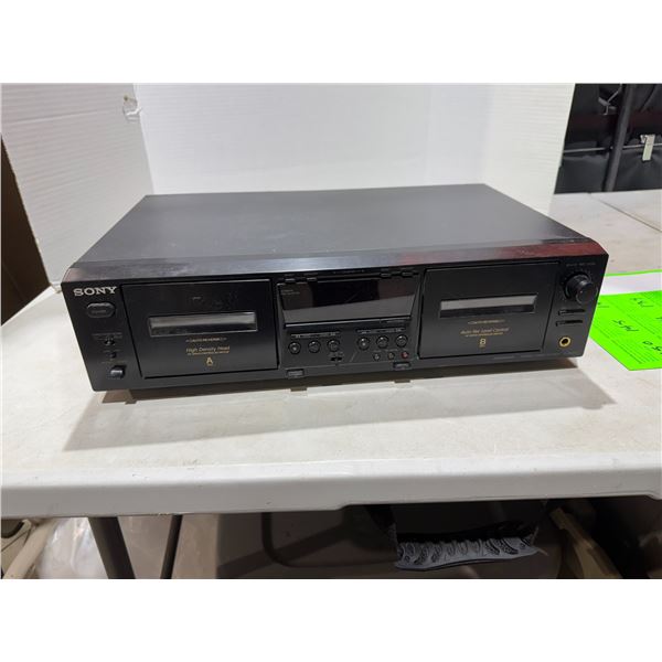Sony cassette deck, TC – WE475