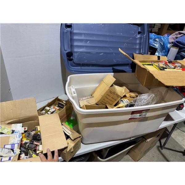 Tubes and parts for transistor radio