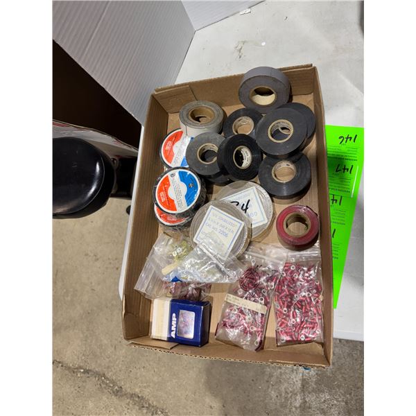 tape and electrical items