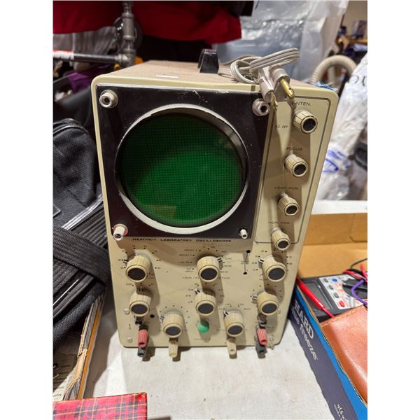 HEATHKIT laboratory oscilloscope model 10–18