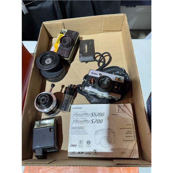 Rollei Camera and other related items lenses, etc.