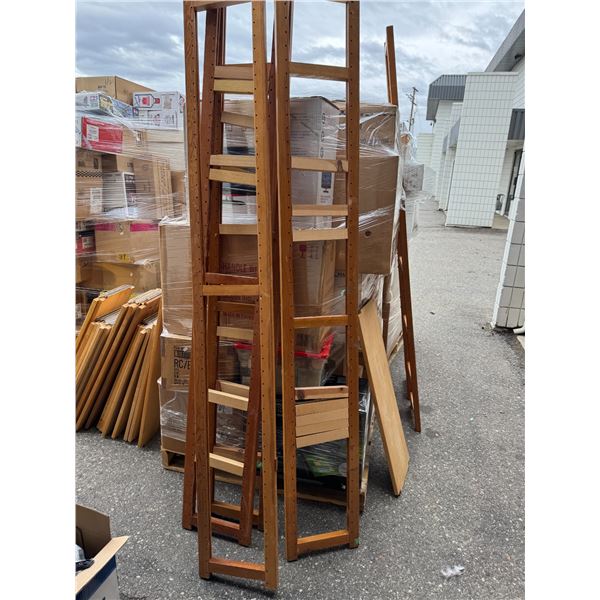 Shelves that need assembly