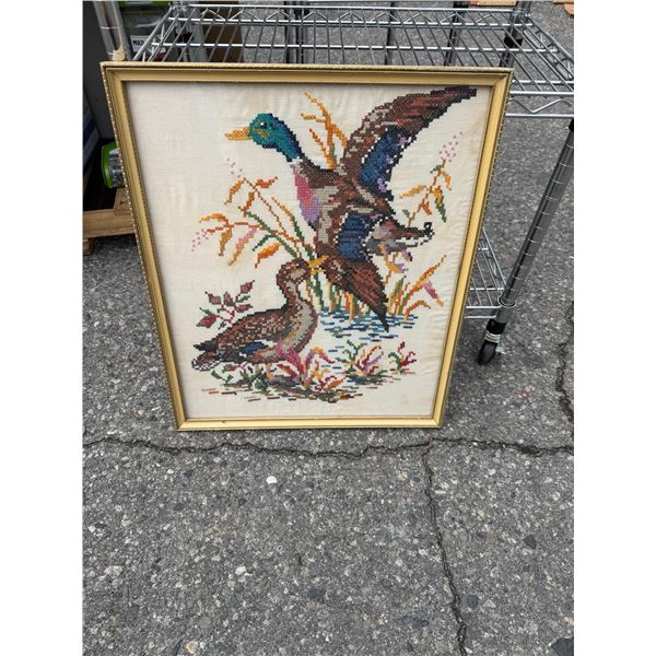 Handcrafted bird decor