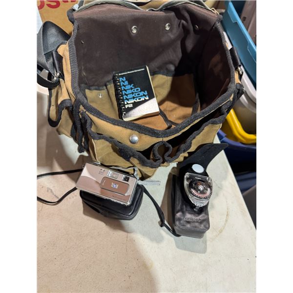 HP Photosmart, camera and other camera items and bag