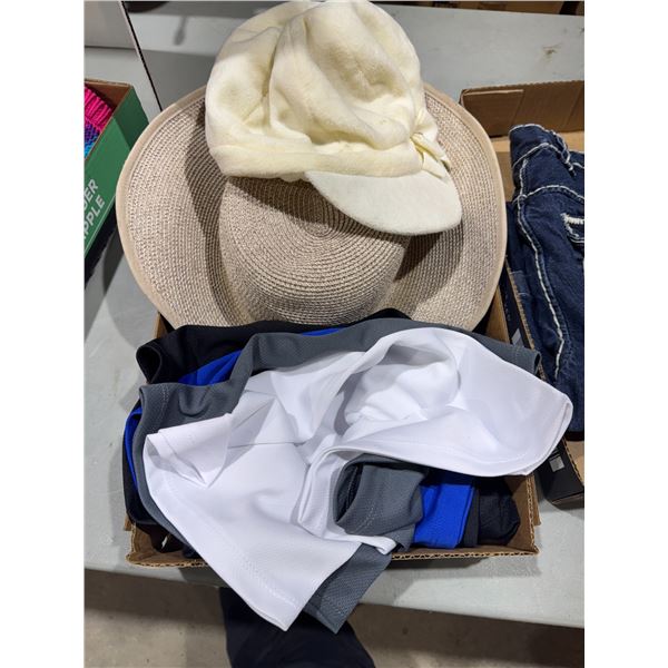 Hats, and neck warmer