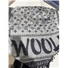 Image 2 : LV wooli scarf/ shawl authenticity up to the buyer to verify before bidding