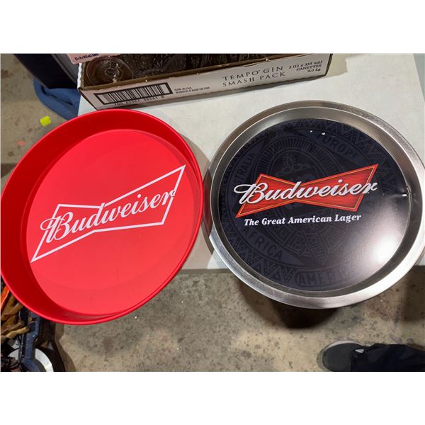 Budweiser trays