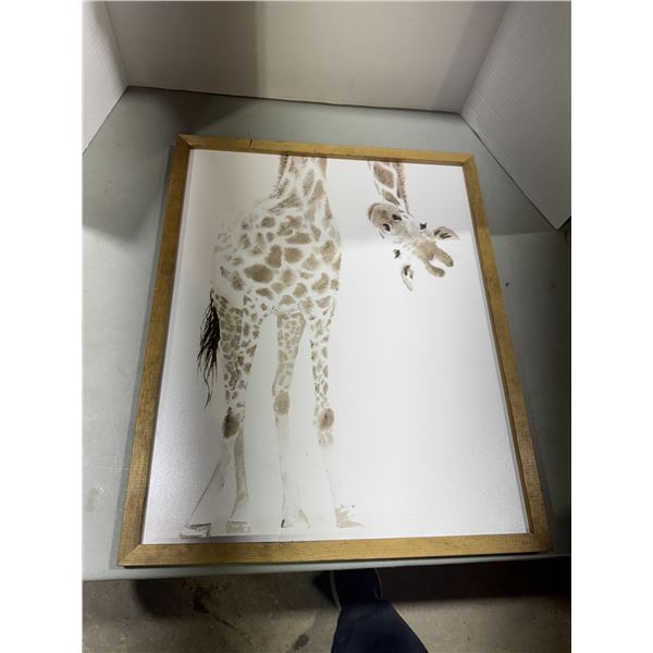Giraffe wall hanging
