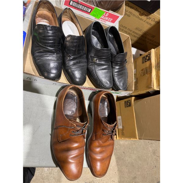 Shoes size not shown