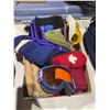 Image 1 : Scarves, toque, goggles, etc.