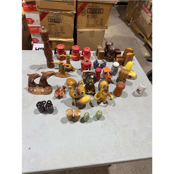 Salt and pepper shakers