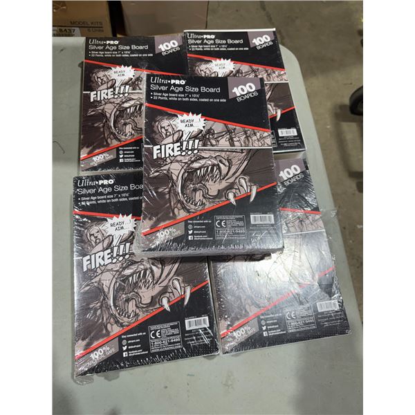 Ultra pro silver age size Ford 7" x 10 1/2"