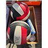 Image 1 : Volleyball balls, and birdies