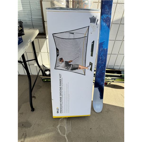 SKLZ premium home driving range kit practice golf bundle