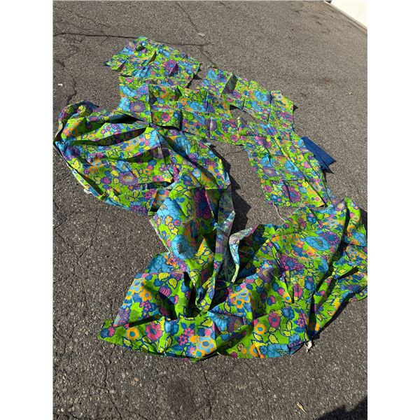 Retro vintage material