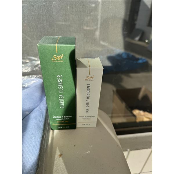 Sage cleanser, and moisturizer