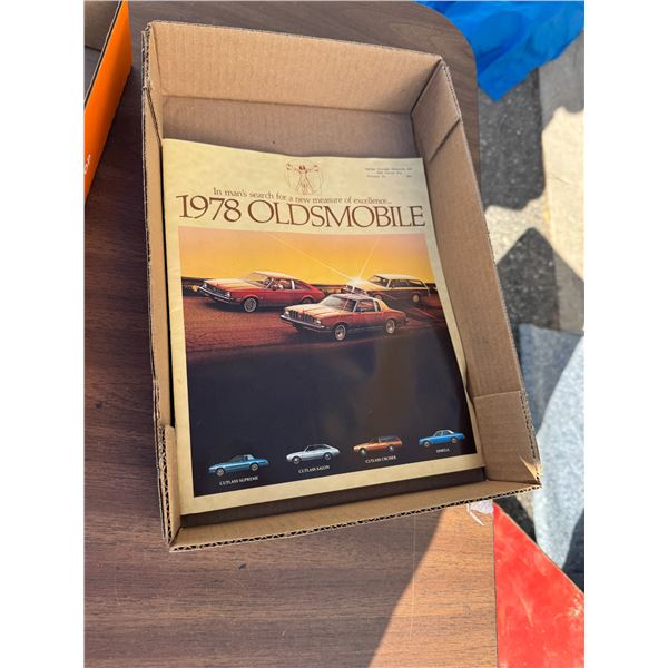 1978 Oldsmobile vehicle advertising