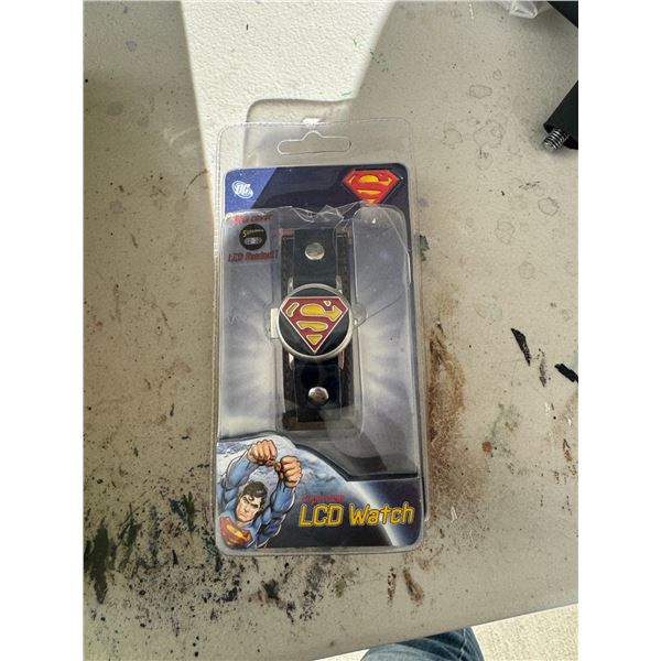 LCD Superman watch