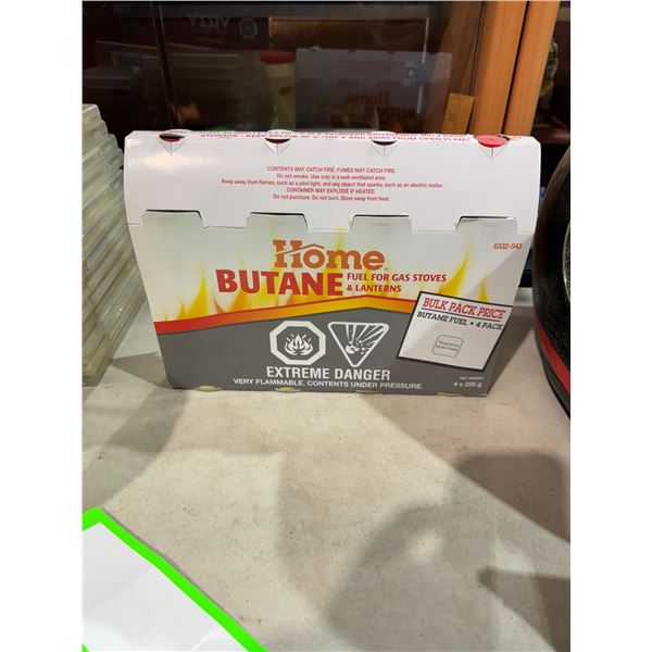 Butane fuel for gas, stoves, and lanterns