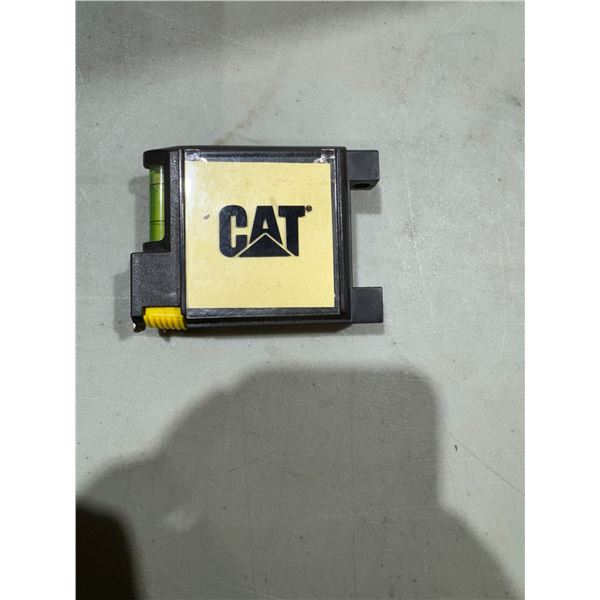 Cat measuring tape level