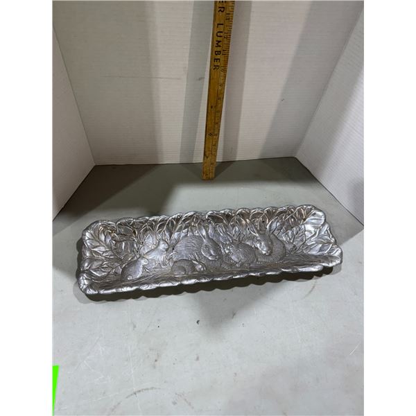 Arthur COURT signed tray