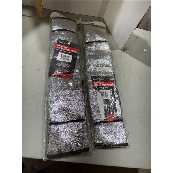 Car sunshade 24" x 50"