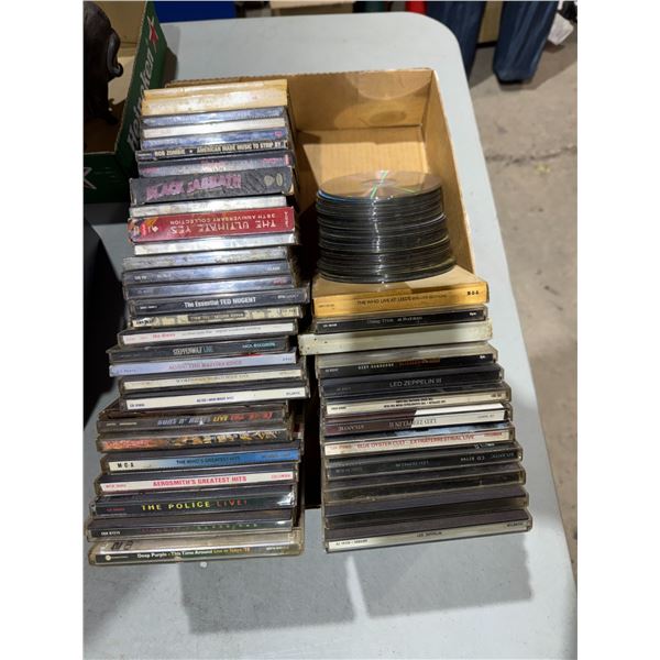 Cities, Guns N' Roses, Aerosmith, the police Led Zeppelin, etc.