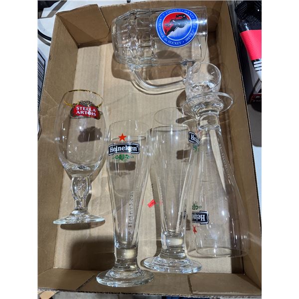 Beer glasses