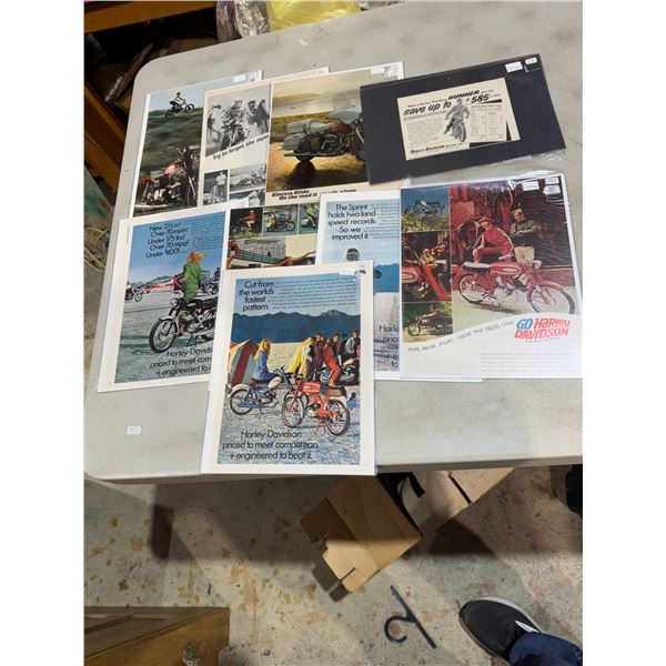 Harley Davidson 1960s advertising