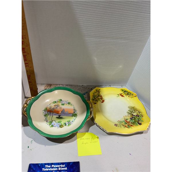 Noritake and Royal Winton plates