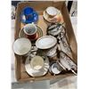 Image 1 : Assorted cups and saucers