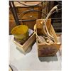 Image 1 : Driftwood boxes and planters et