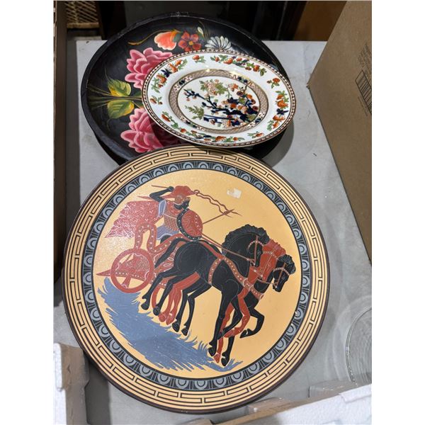 Decor, trays plate, etc.