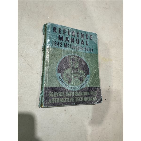 1942  LAUGHLIN – Buick reference manual